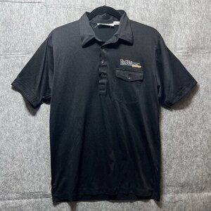 Vintage Datsun Polo‎ Shirt Dealership 80s Short Sleeve Embroidered Logo